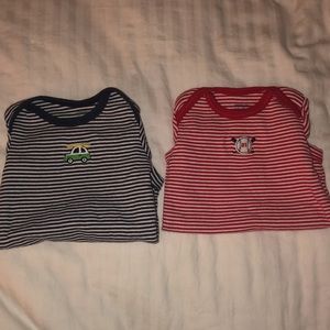 2 baby boy onesies